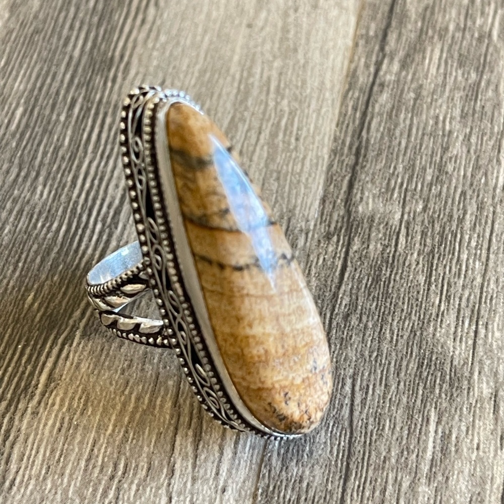Picture Jasper Ring - Picture 3 of 5